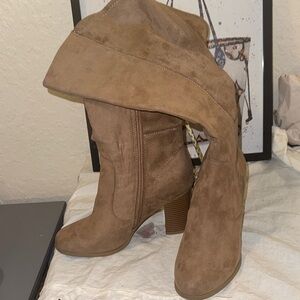 Style & Co Tan Suede Women's Boots